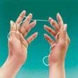 how to hold floss